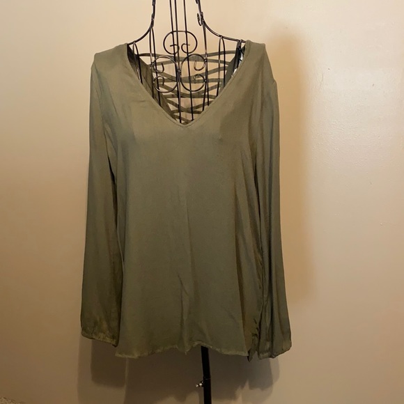 Jack by BB Dakota Tops - Green Jack Tunic